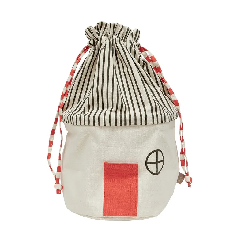 OYOY Panier de rangement Koya small Rouge cerise