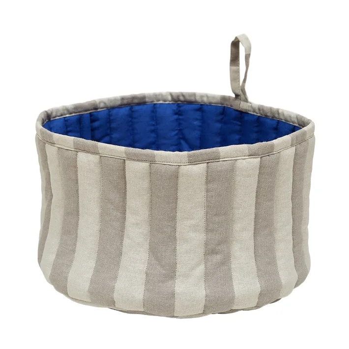 OYOY Toppu brødkurv Ø24 cm Clay-Optic blå