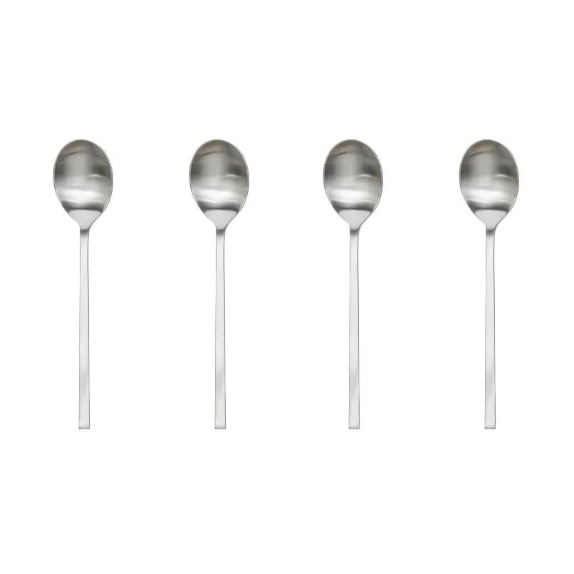 OYOY Yuka teske 4-pak Brushed Steel