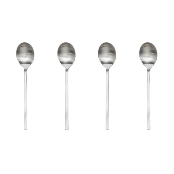 Yuka tesked 4-pack, Brushed Steel