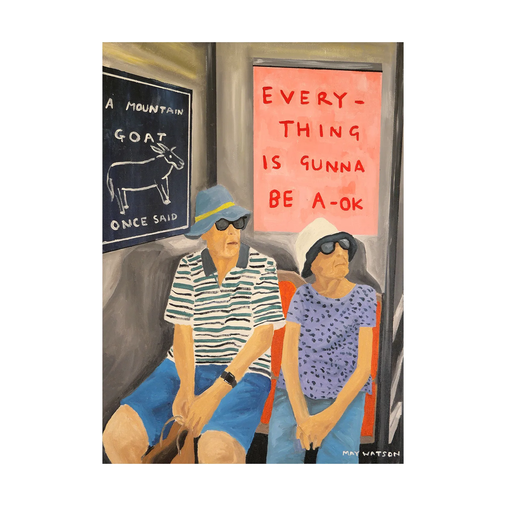 Paper Collective Poster Everything Is Gunna Be OK cm