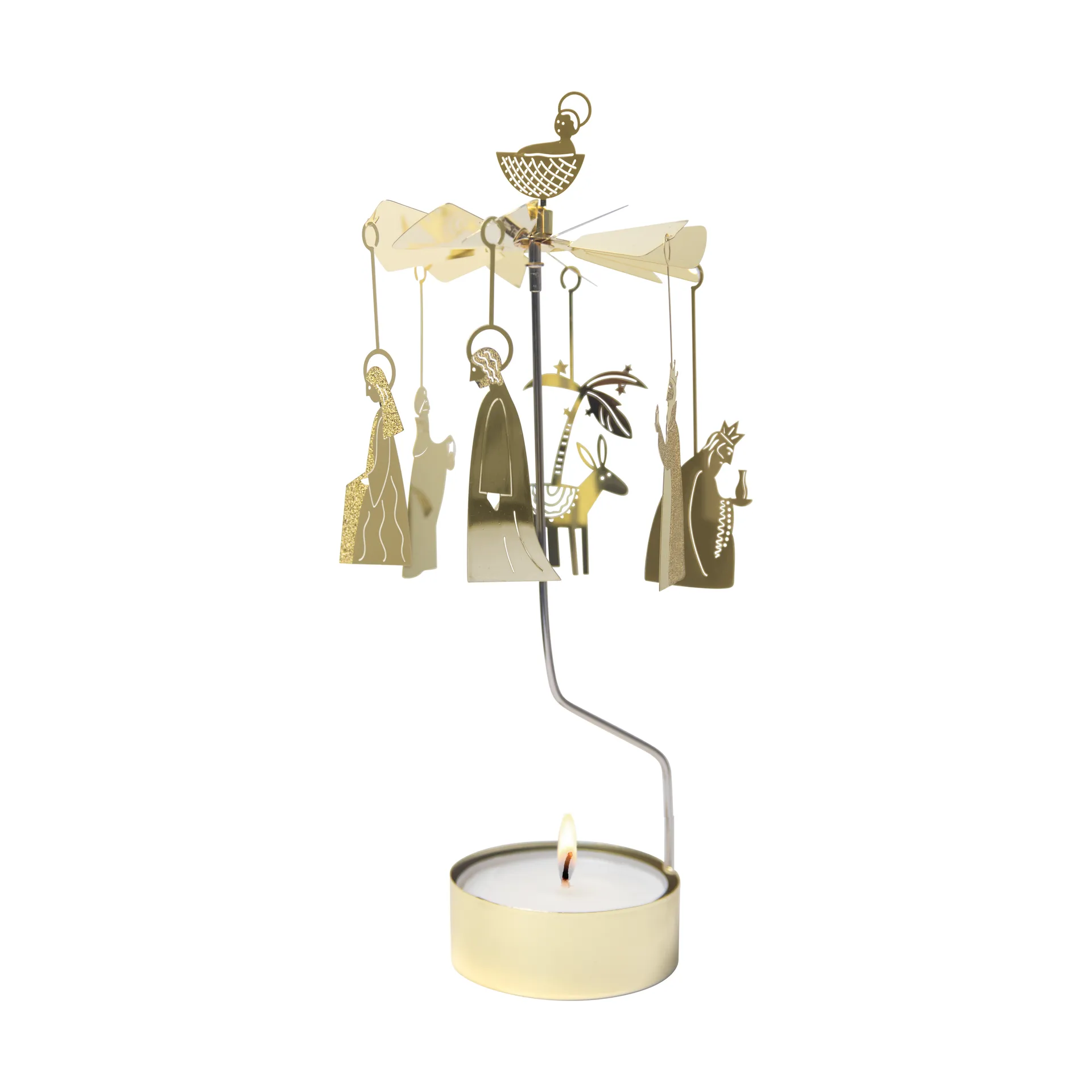 Pluto Design Carillon d'anges Crib Family Or