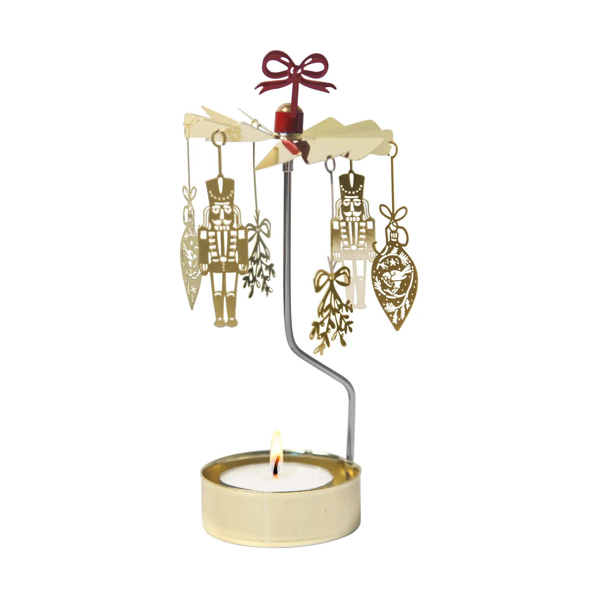 Pluto Design Carillon d'anges Noel Or