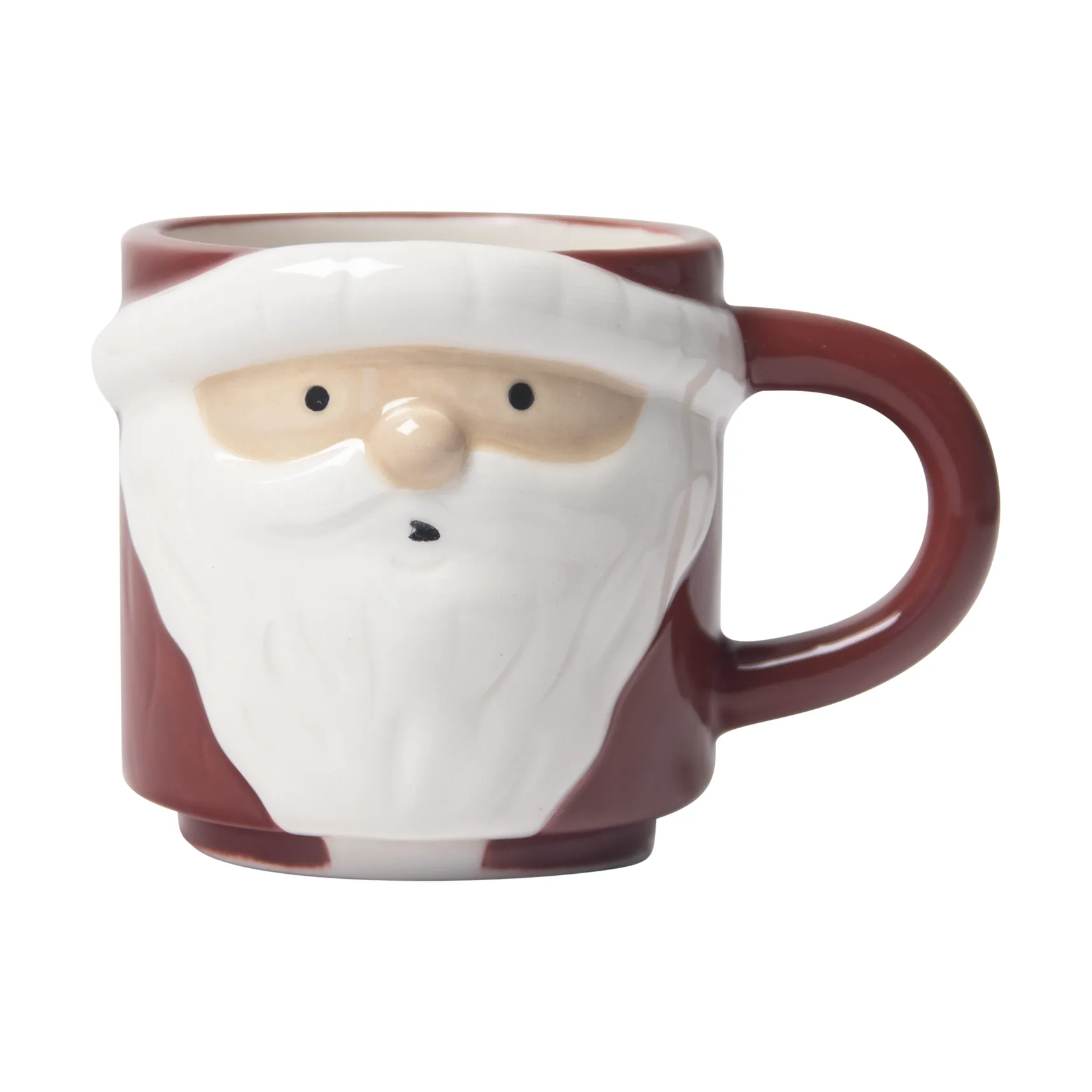 Pluto Design Santa kopp Vit-röd