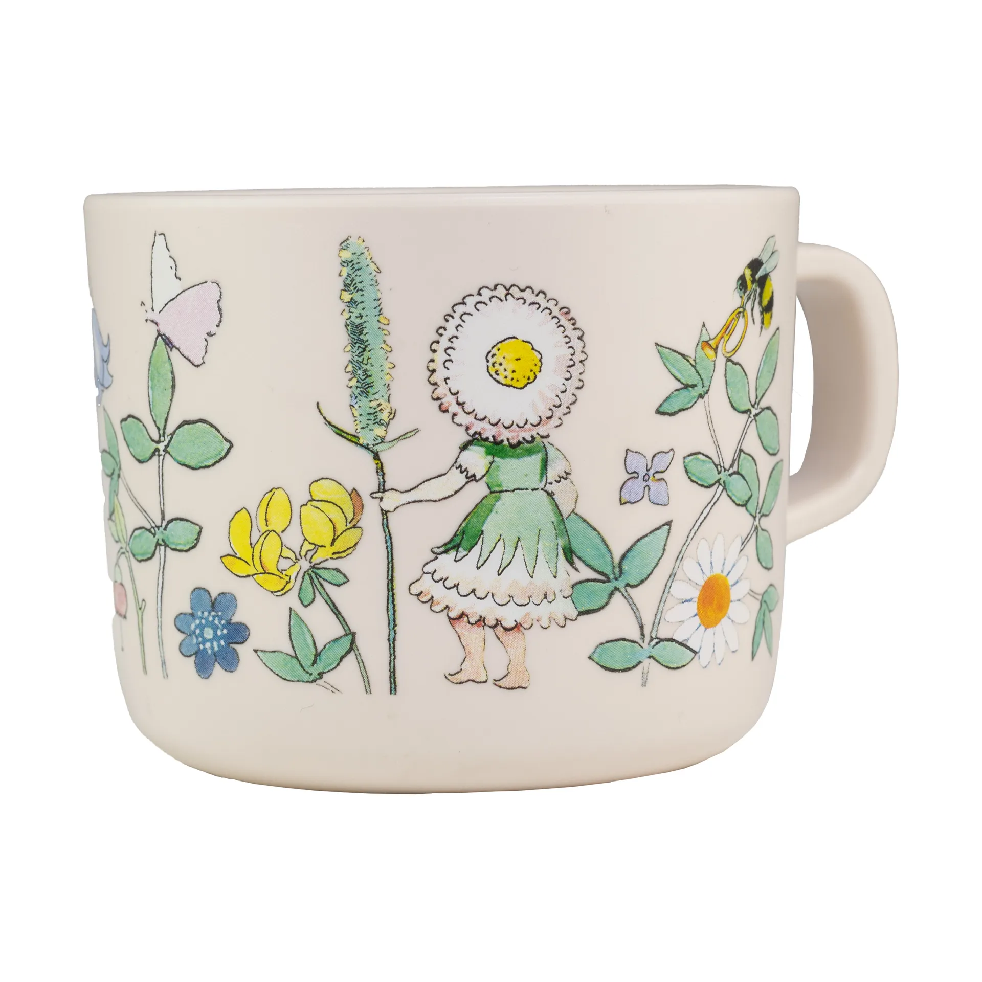 Rätt Start Elsa Beskow Blomsterfesten krus 25 cl Multi