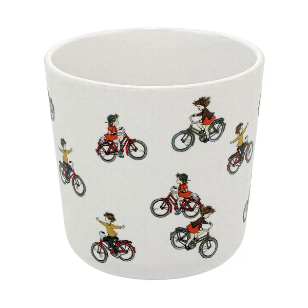 Lotta på Bråkmakargatan mugg 25 cl, Cykel