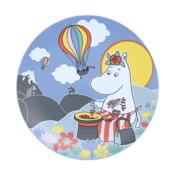 Mumin Festligheter tallrik Ø20 cm, Multi