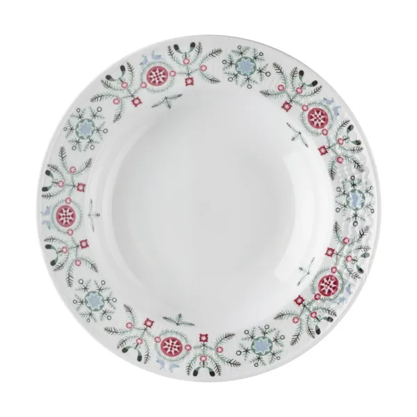 Swedish Grace Winter djup tallrik Ø25 cm