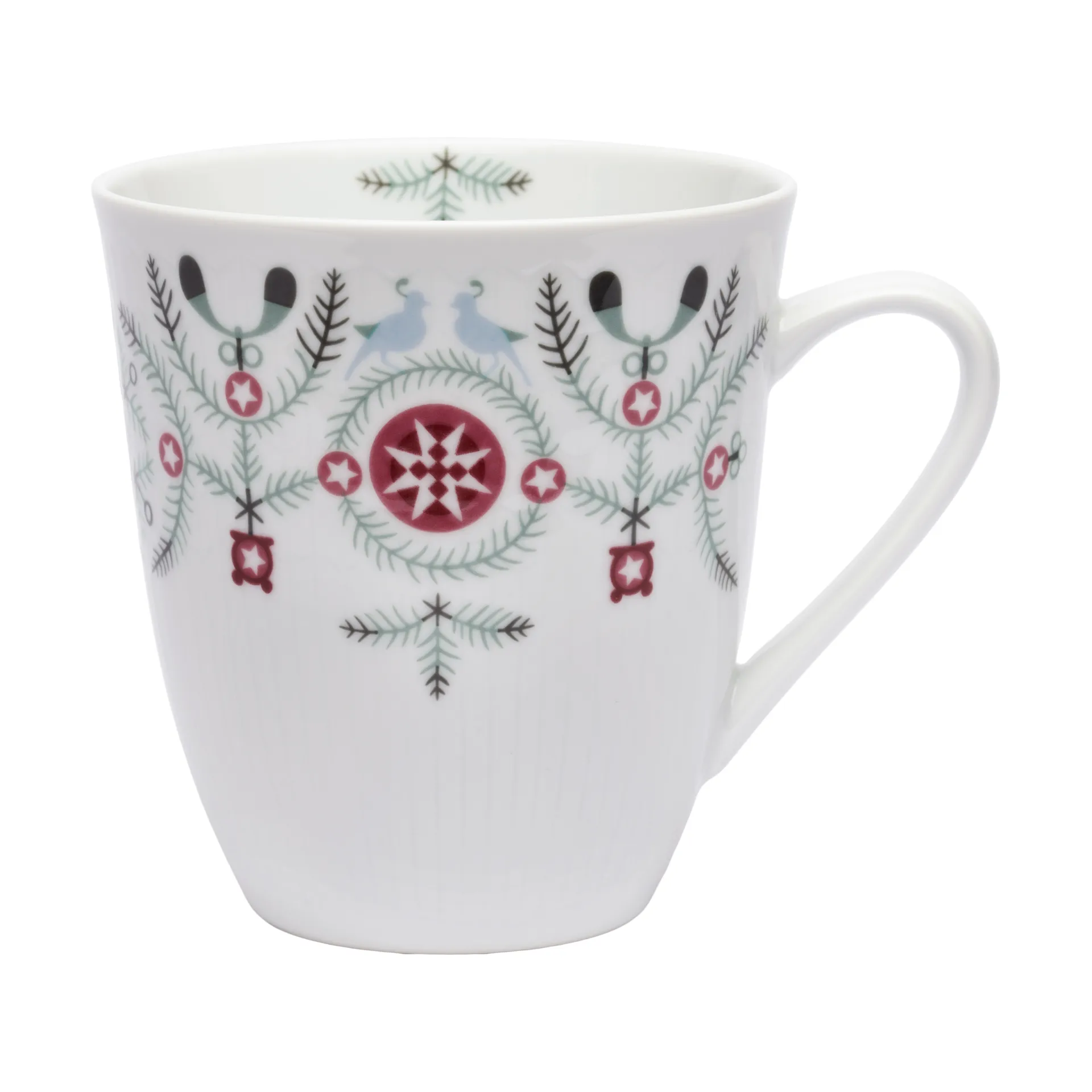 R&ouml;rstrand Swedish Grace Winter mugg 50 cl Vit
