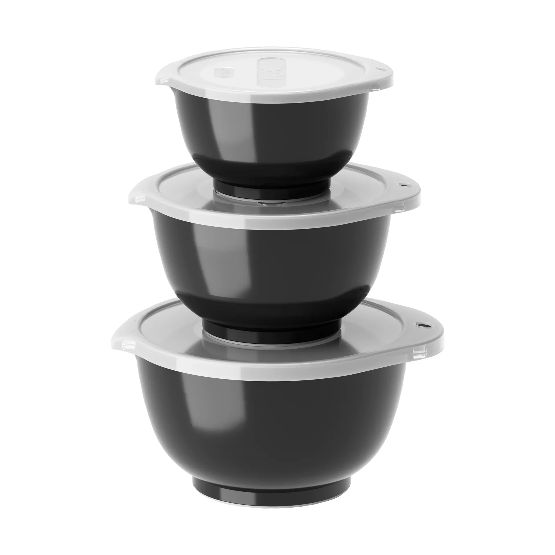 Rosti Margrethe minisk&aring;lset 3-pack Svart