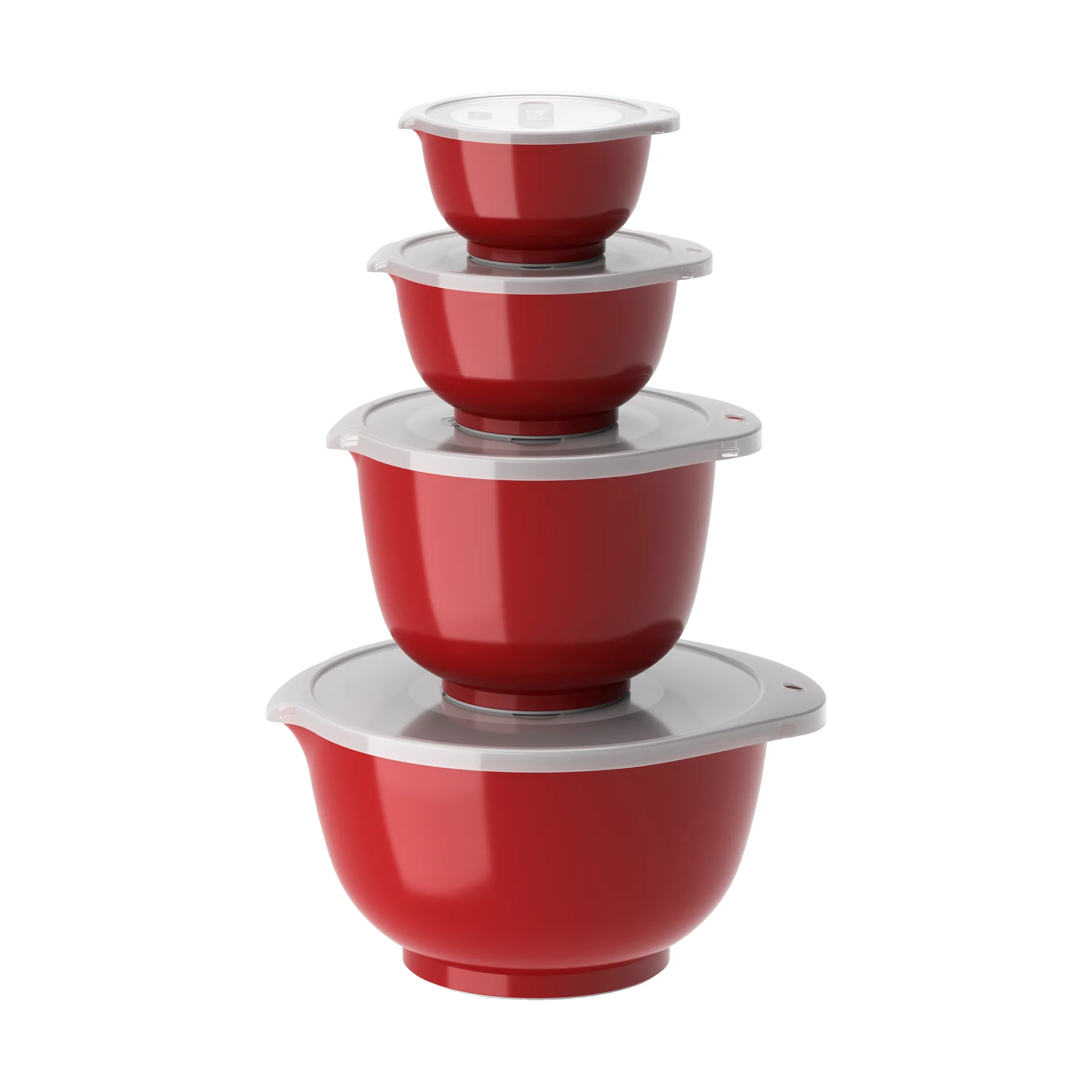Rosti Margrethe sk&aring;lset 4-pack R&ouml;d