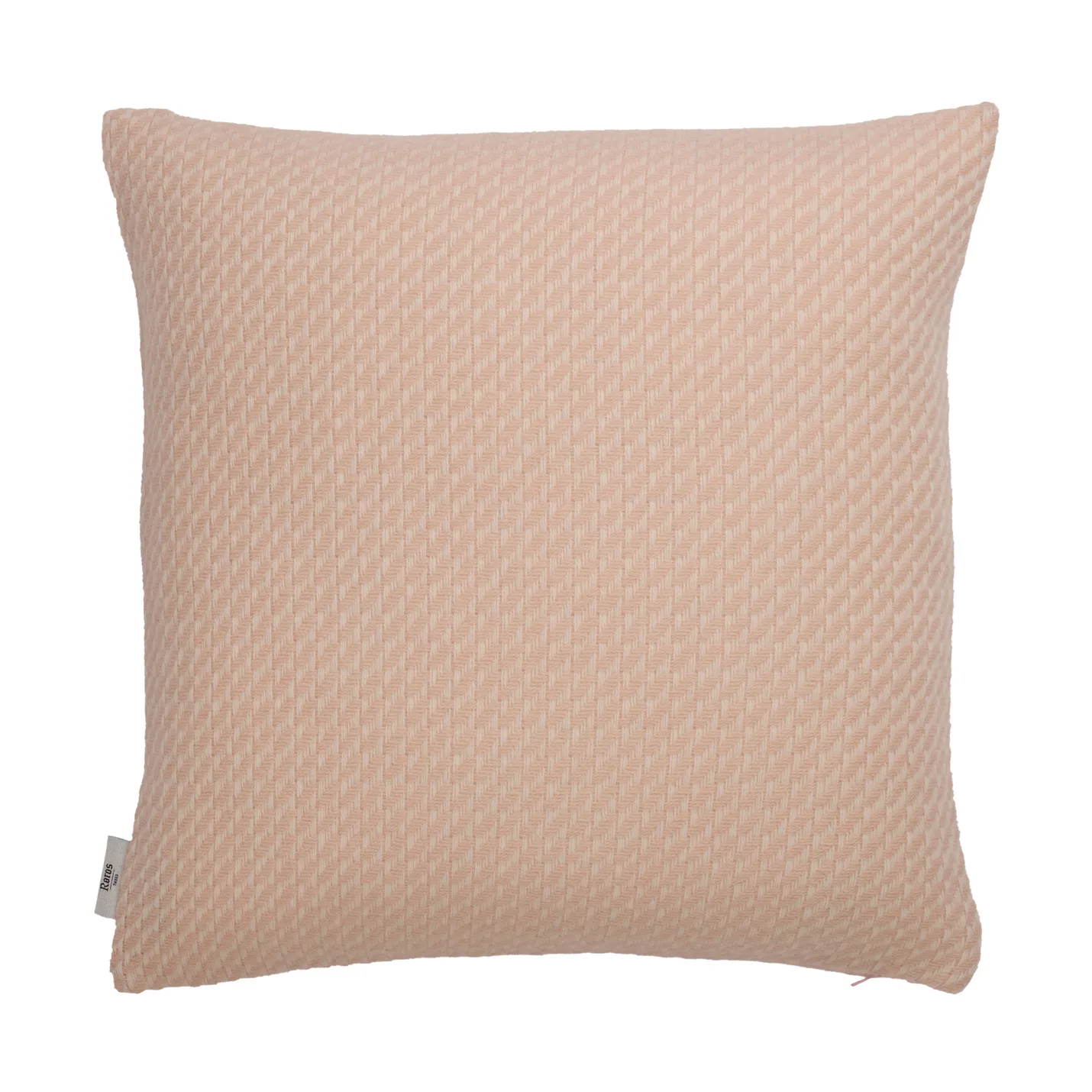 Røros Tweed Coussin Mello cm Rose poudré