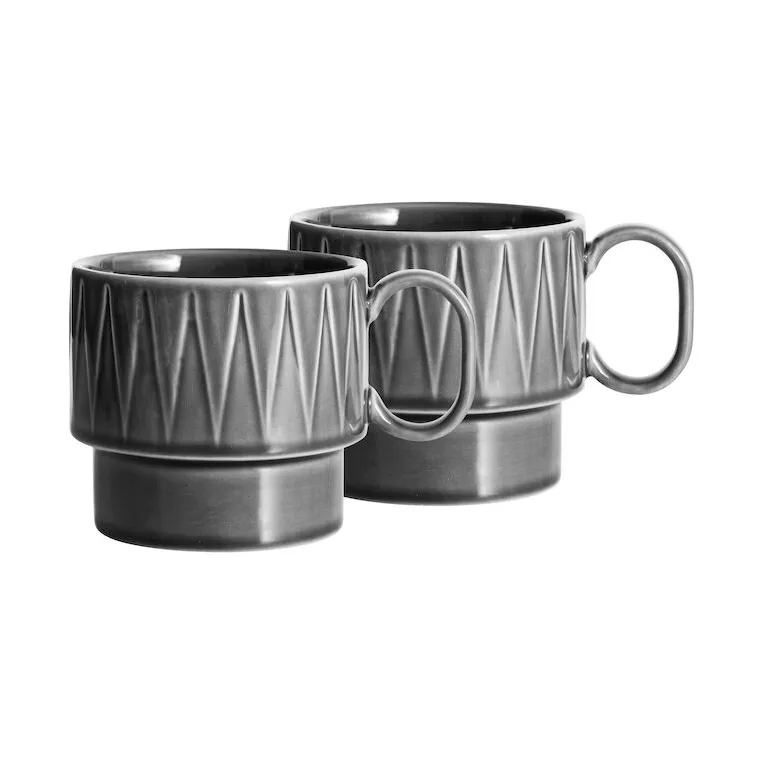 Sagaform Coffee & More temugg 2-pack Gr&aring;