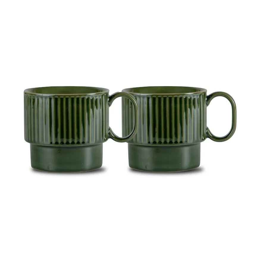 Sagaform Coffee & More temugg 2-pack Gr&ouml;n