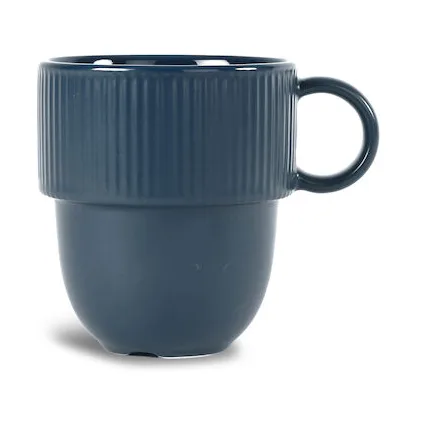 Sagaform Inka kop med hank 27 cl Blå billede