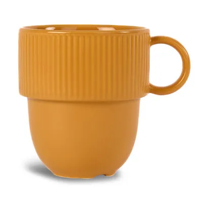 Sagaform Inka kopp med &ouml;ra 27 cl Gul