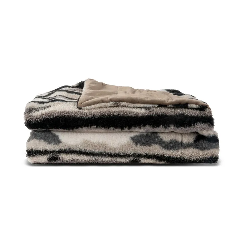 Sagaform Plaid Alba cm Gris-noir-blanc
