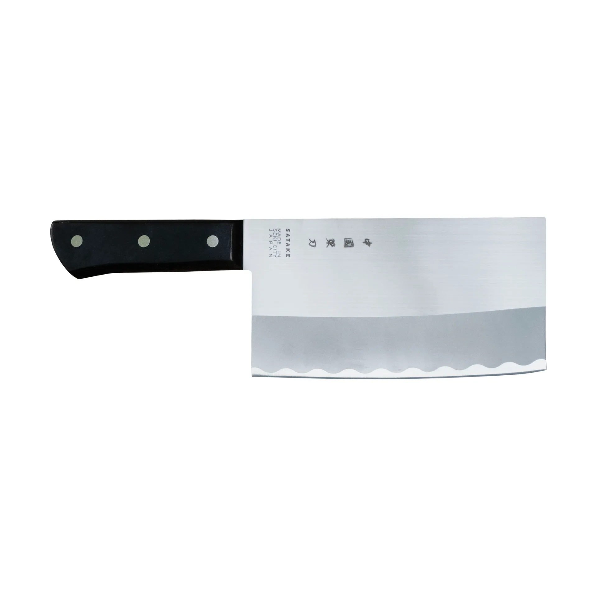 Satake Satake Chopper kinesisk kokkekniv 30,5 cm Sort