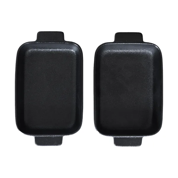 Satake ugnsform porslin svart 2-pack, 19 cm