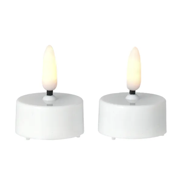 Bright värmeljus LED Ø3,8 cm 2-pack