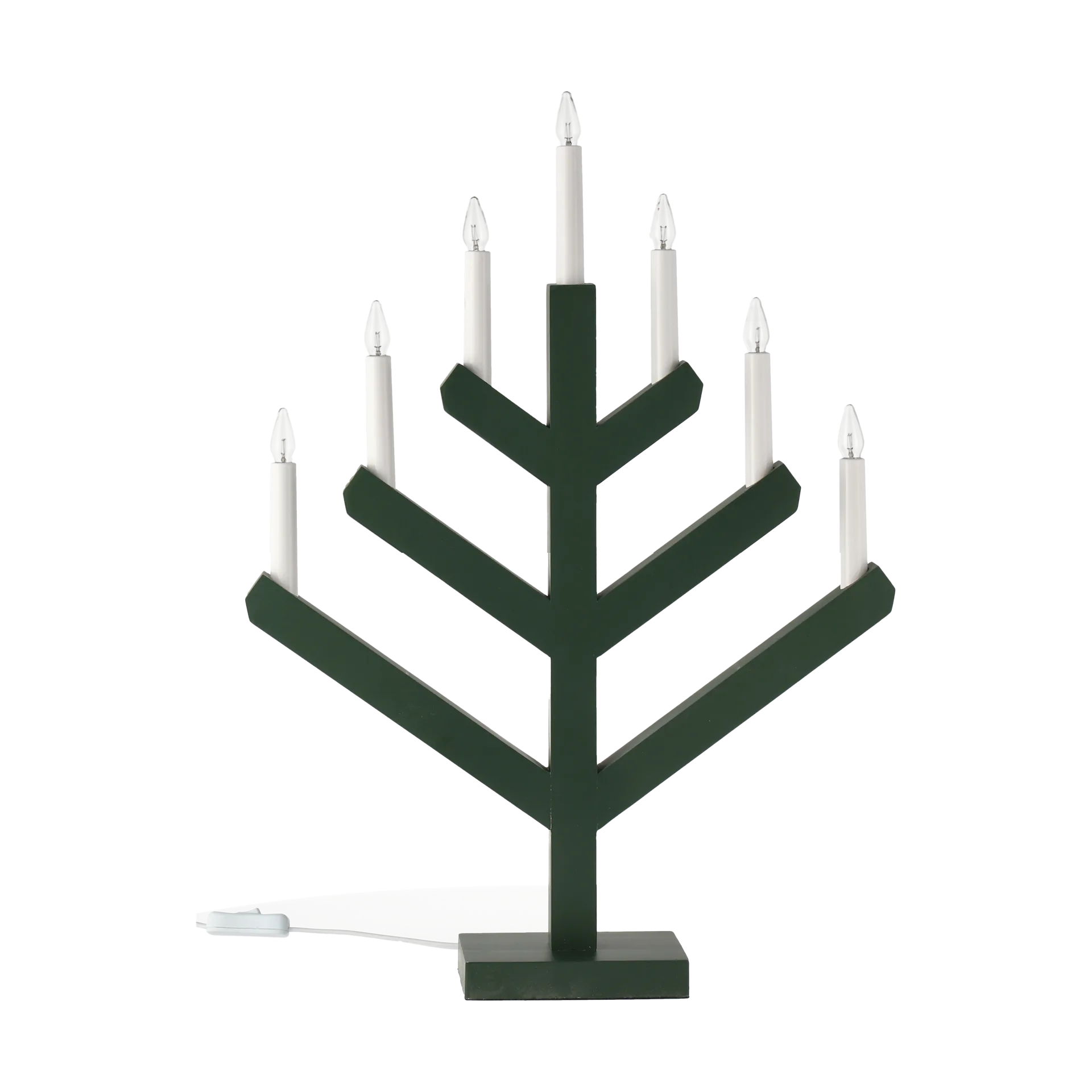 Scandi Living Bougeoir de l'avent Pine Vert