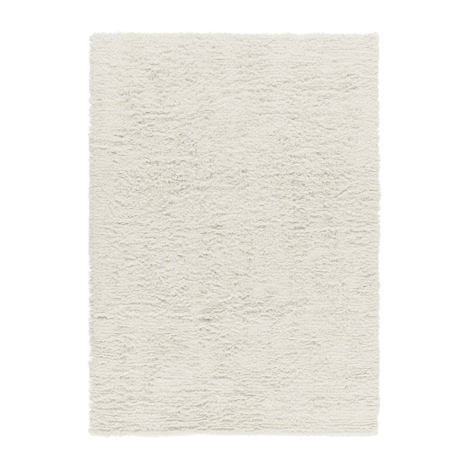 Scandi Living Cozy uldtæppe naturhvid 170x240 cm