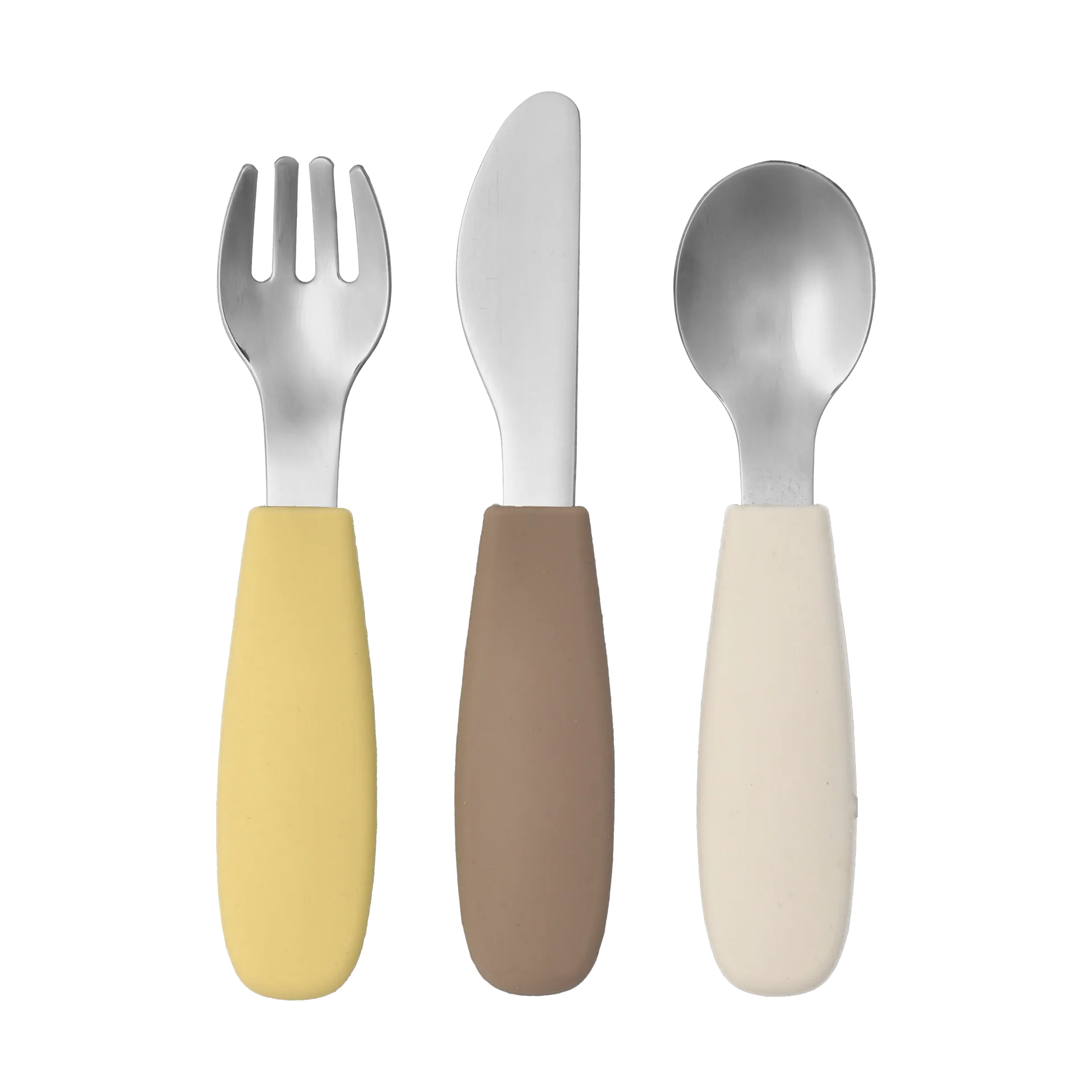 Scandi Living Dine bestiksæt silikone 3 dele Taupe