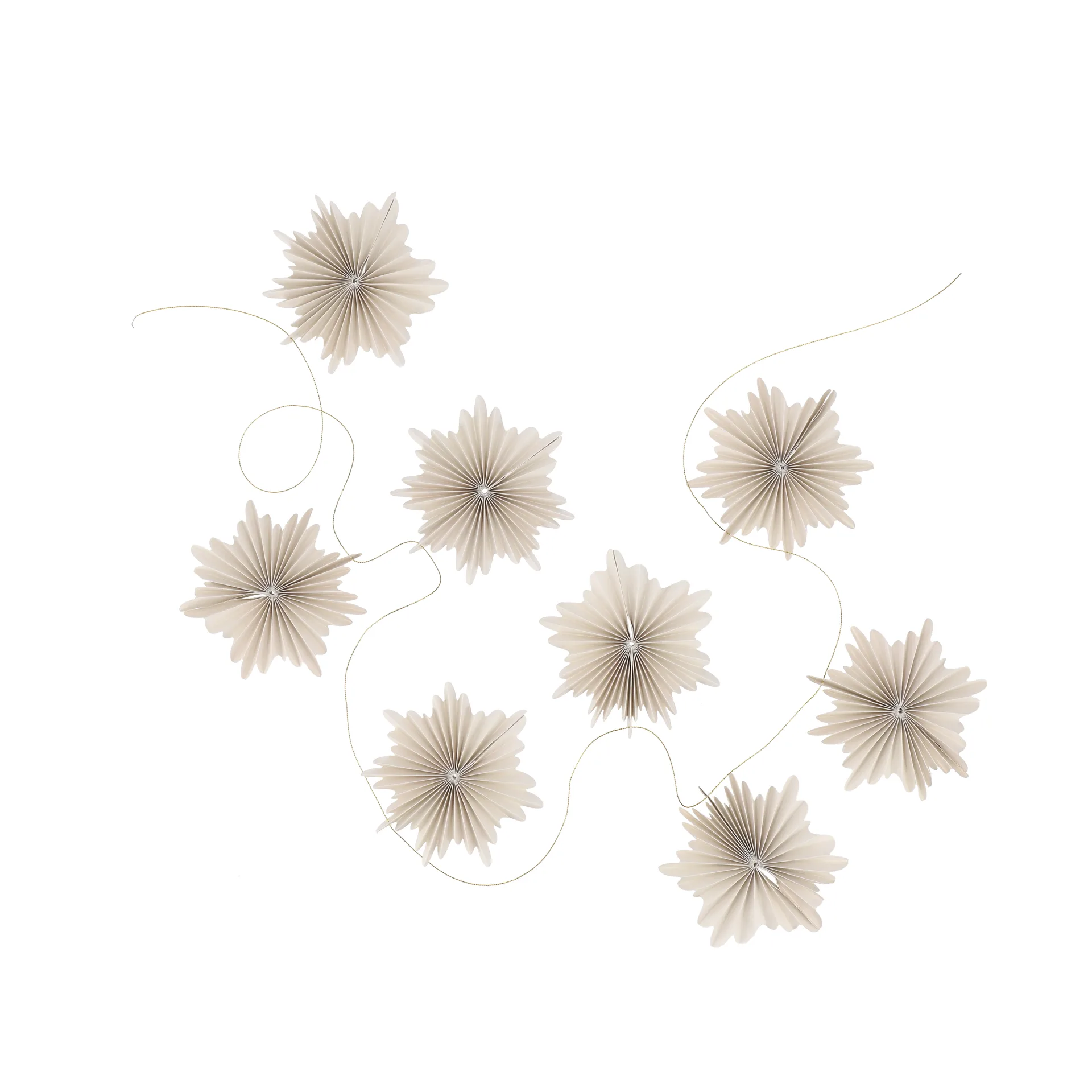 Scandi Living Guirlande Festive 3 m Blanc