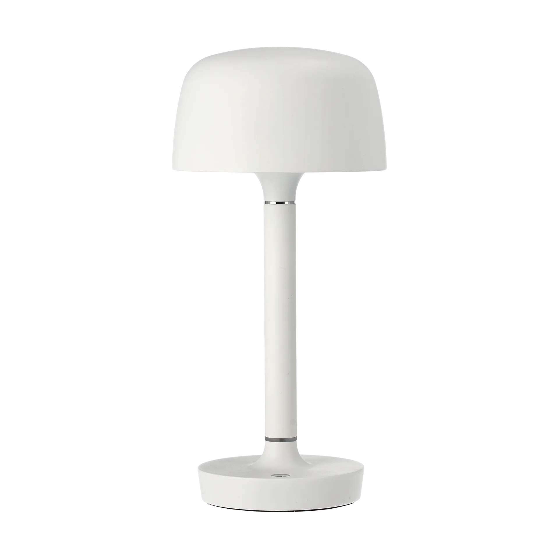 Scandi Living Lampe de table portable Halo 25,5 cm White