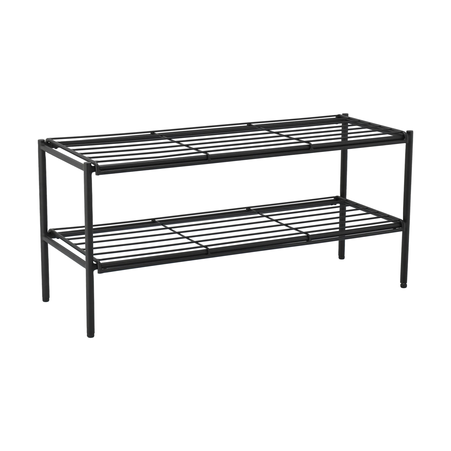 Scandi Living Nod schoenenrek 80x30x37 cm Black