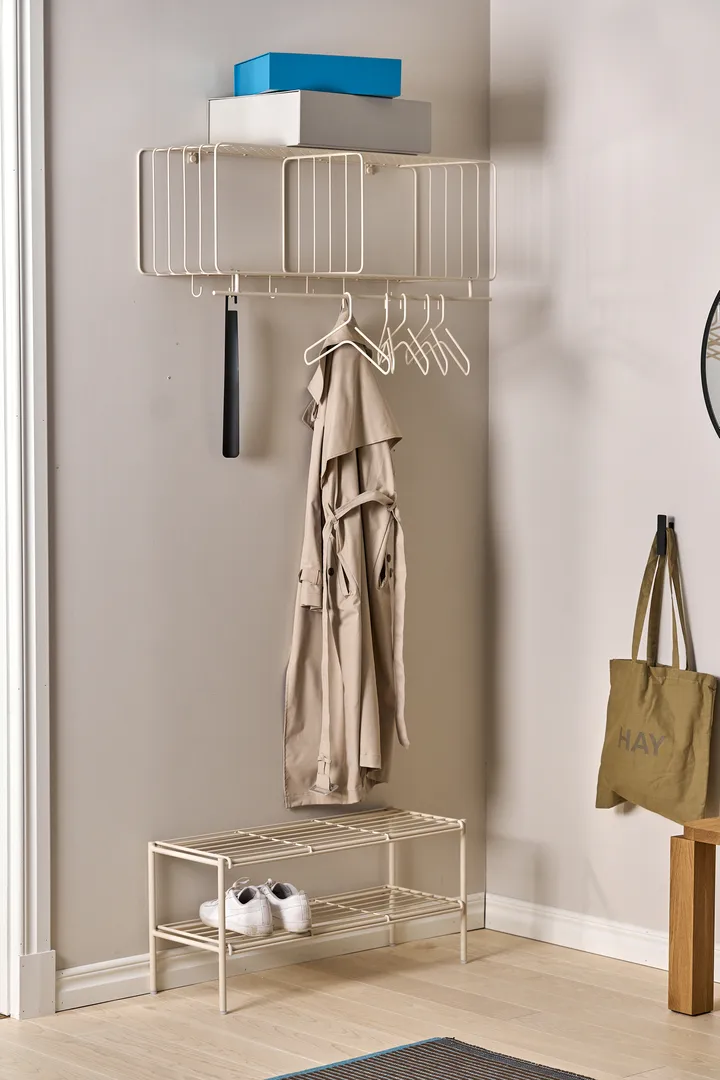 Nod shoe rack 80x30x37 cm from Scandi Living - NordicNest.com