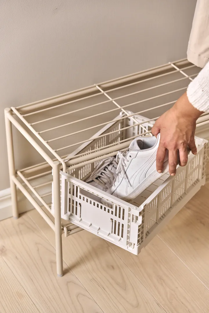 Nod shoe rack 80x30x37 cm from Scandi Living - NordicNest.com