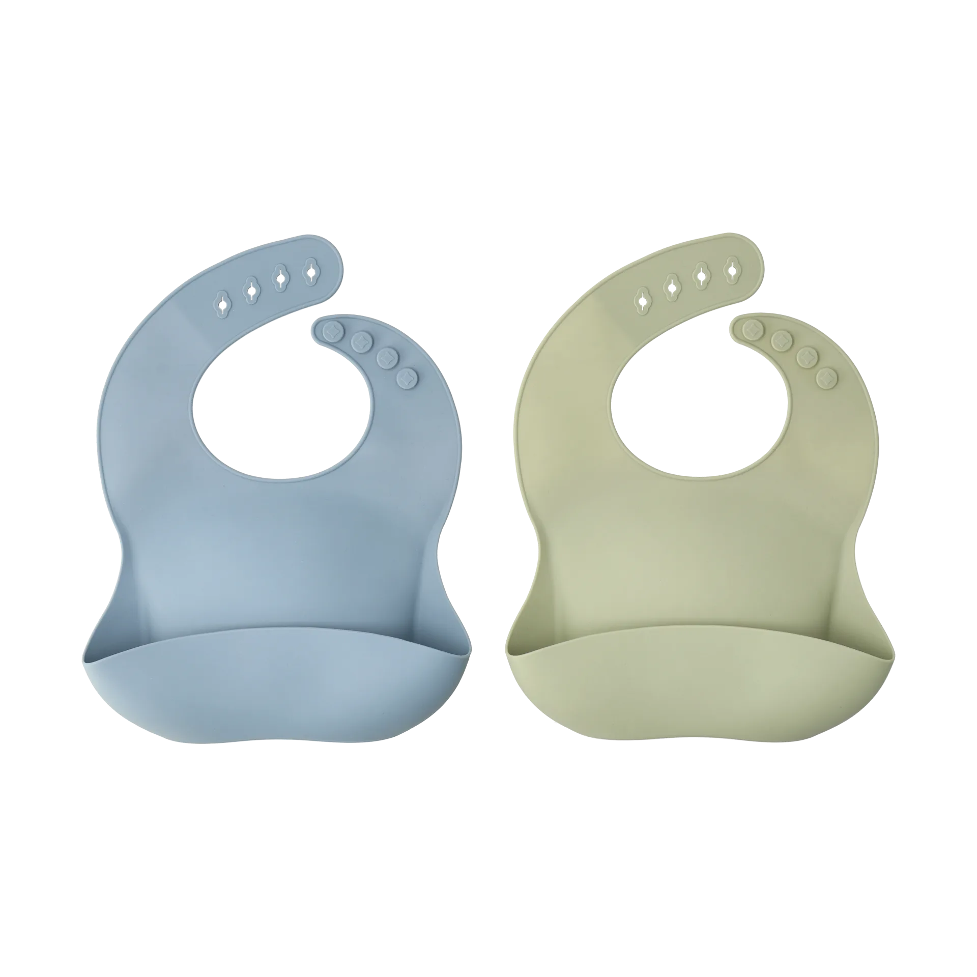 Scandi Living Silly hagesmæk silikone 2-pak Green-blue