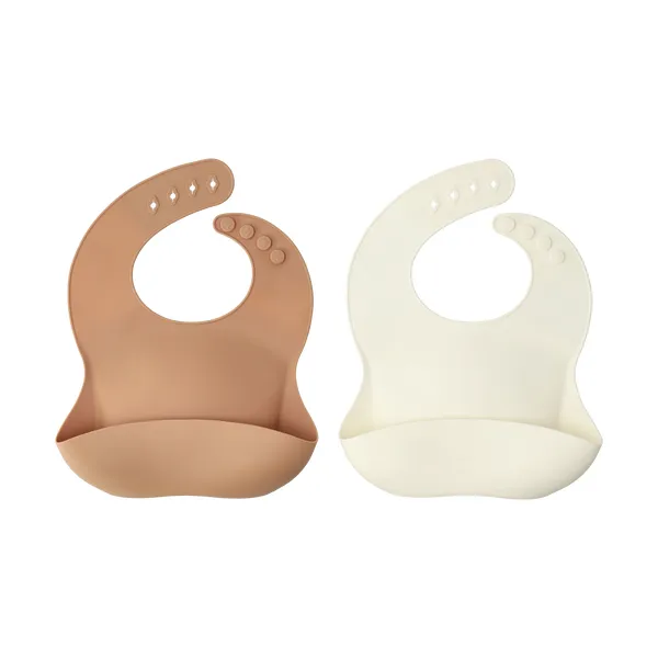 Silly haklapp silikon 2-pack, Vanilla