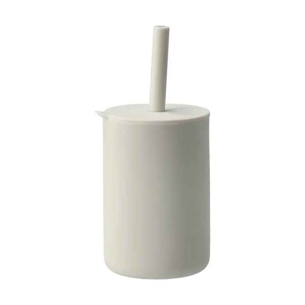 Vega mugg med sugrör silikon, Vanilla