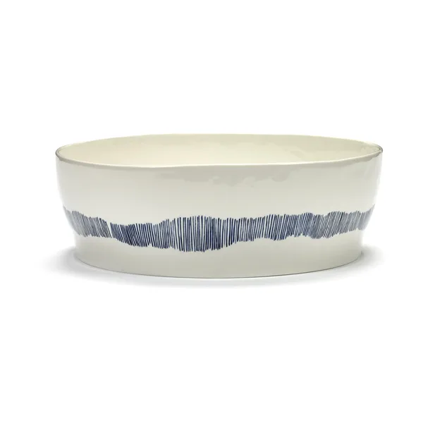 Ottolenghi Feast salladsskål Ø27,5 cm, White stripes
