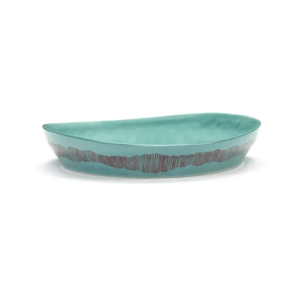 Ottolenghi Feast serveringsskål S Ø30 cm, Azure stripes