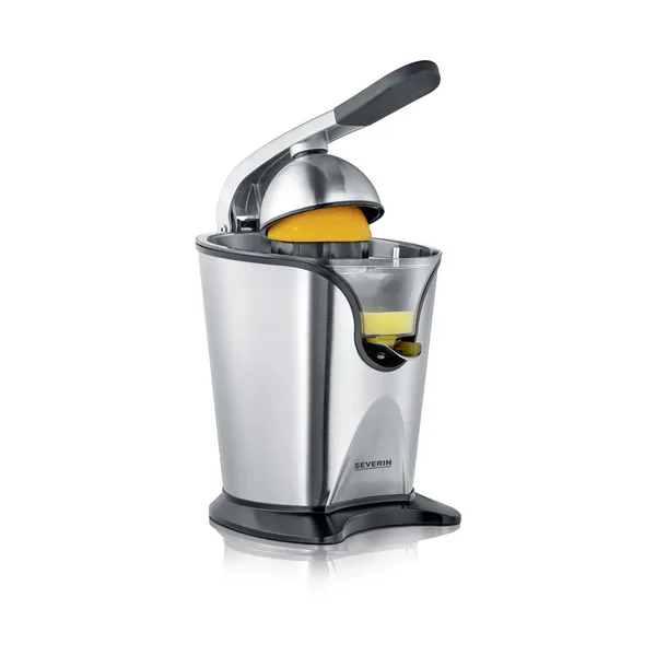 Severin CP 3544 citruspress med pressarm, Rostfritt stål