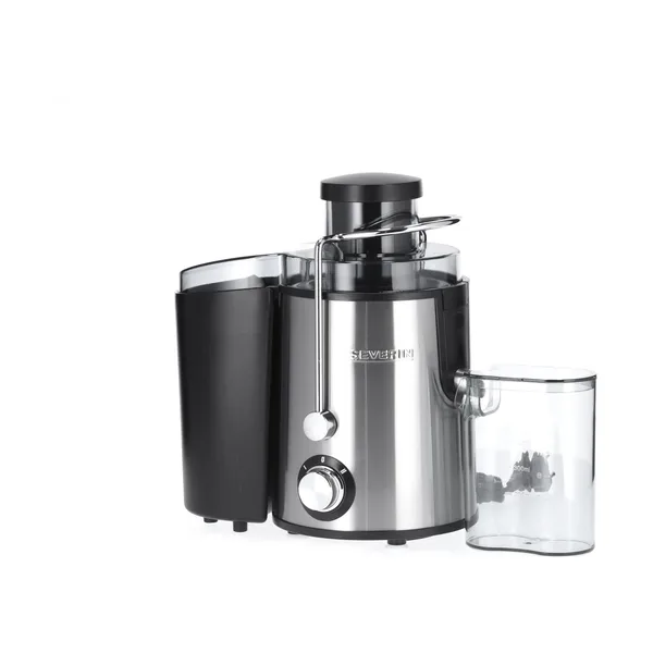 Severin ES 3566 Compact råsaftcentrifug 500 ml, Rostfritt stål