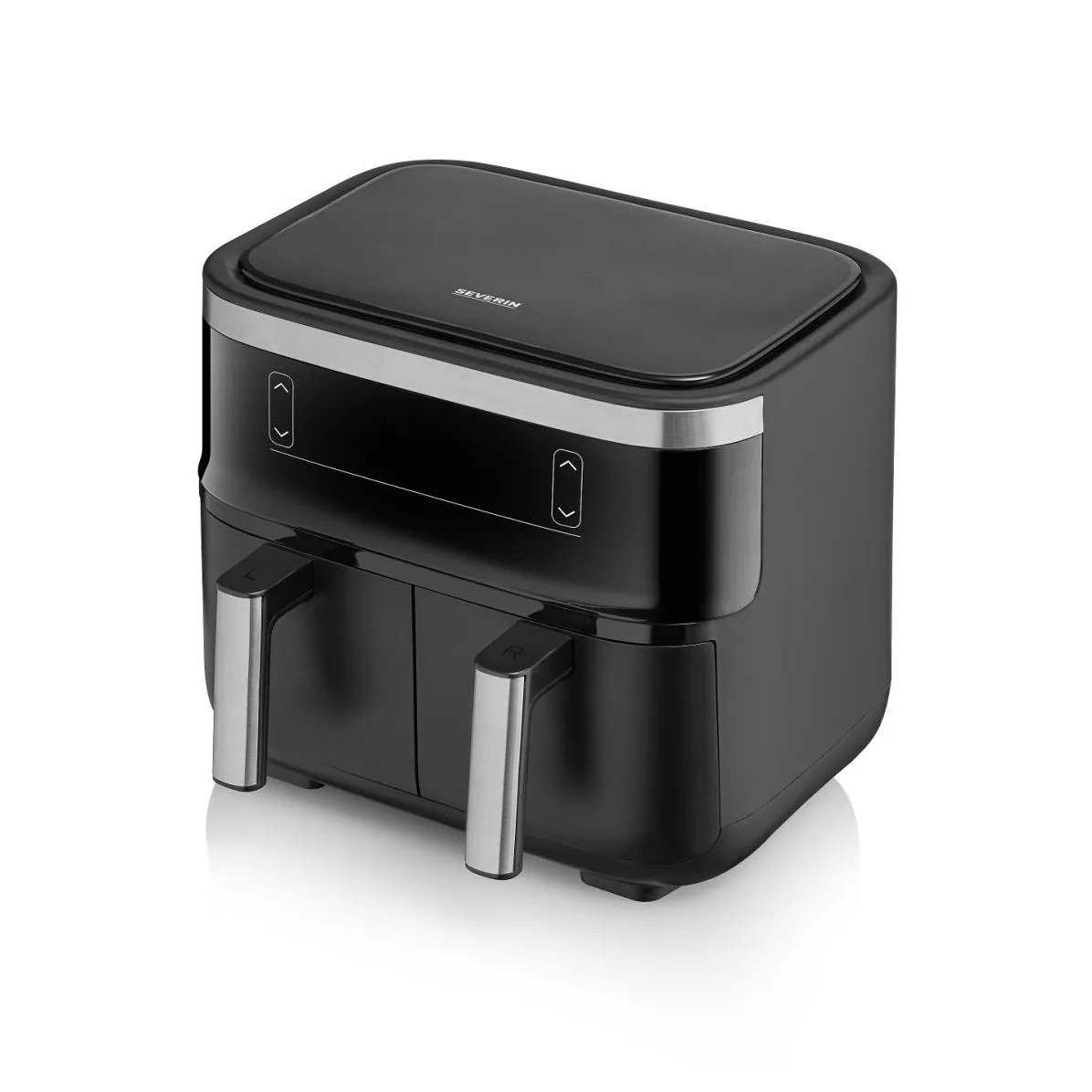 Severin Severin FR 2453 airfryer dubbel 2x4 L Svart