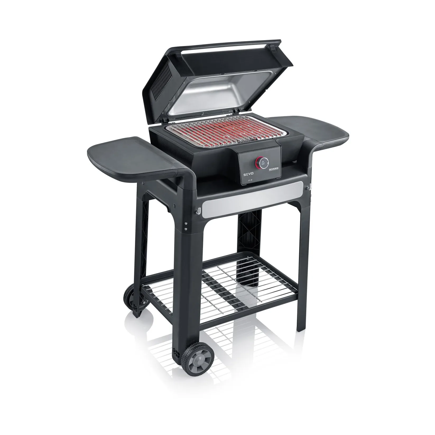 Severin PG 8107 Sevo Elektrogrill mit Grillwagen | Severin → KitchenTime.de