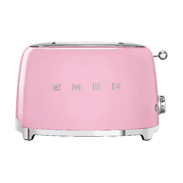 Smeg Smeg 50's Style brødrister 2 skiver Lyserød