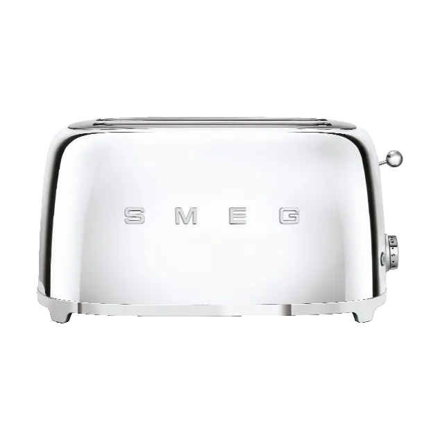 Smeg Smeg 50's Style brødrister 4x2 skiver small Krom