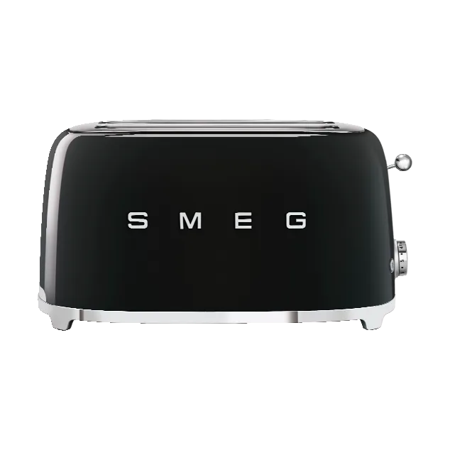 Smeg Smeg 50's Style brødrister 4x2 skiver Sort