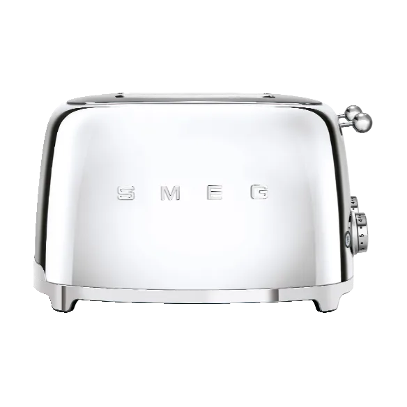 Smeg Smeg 50's Style brødrister 4x4 skiver Krom