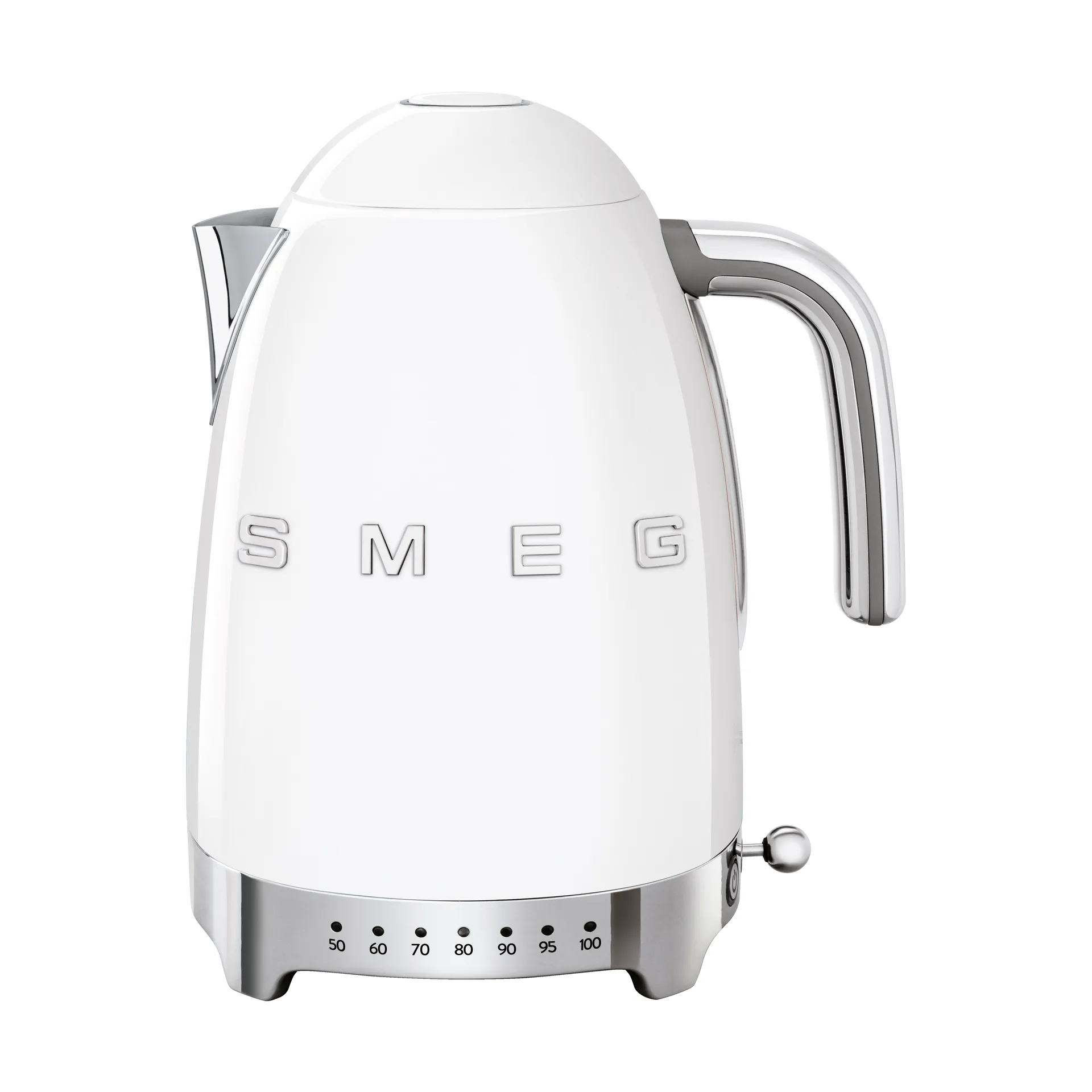 Smeg Smeg 50's Style elkedel med variabel temperatur 1,7 L Hvid