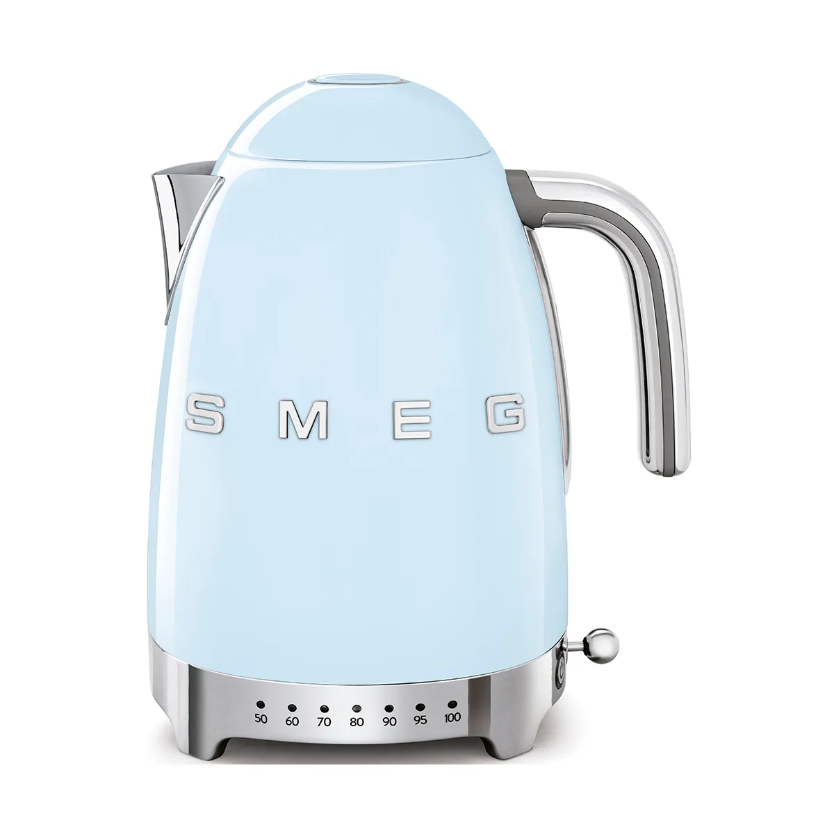 Smeg Smeg 50's Style elkedel med variabel temperatur 1,7 L Pastelblå