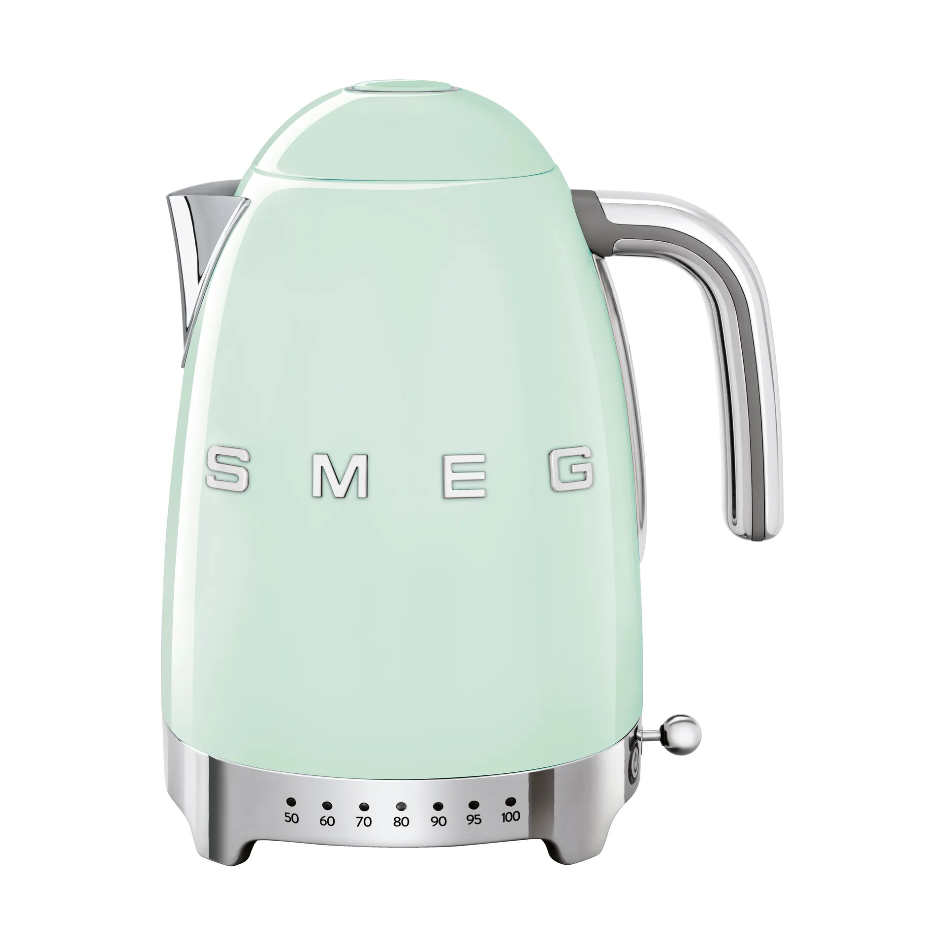 SMEG Elkedel 50's Style KLF04PGEU - kettle - pastel green - Pastelgrøn - 2400 W