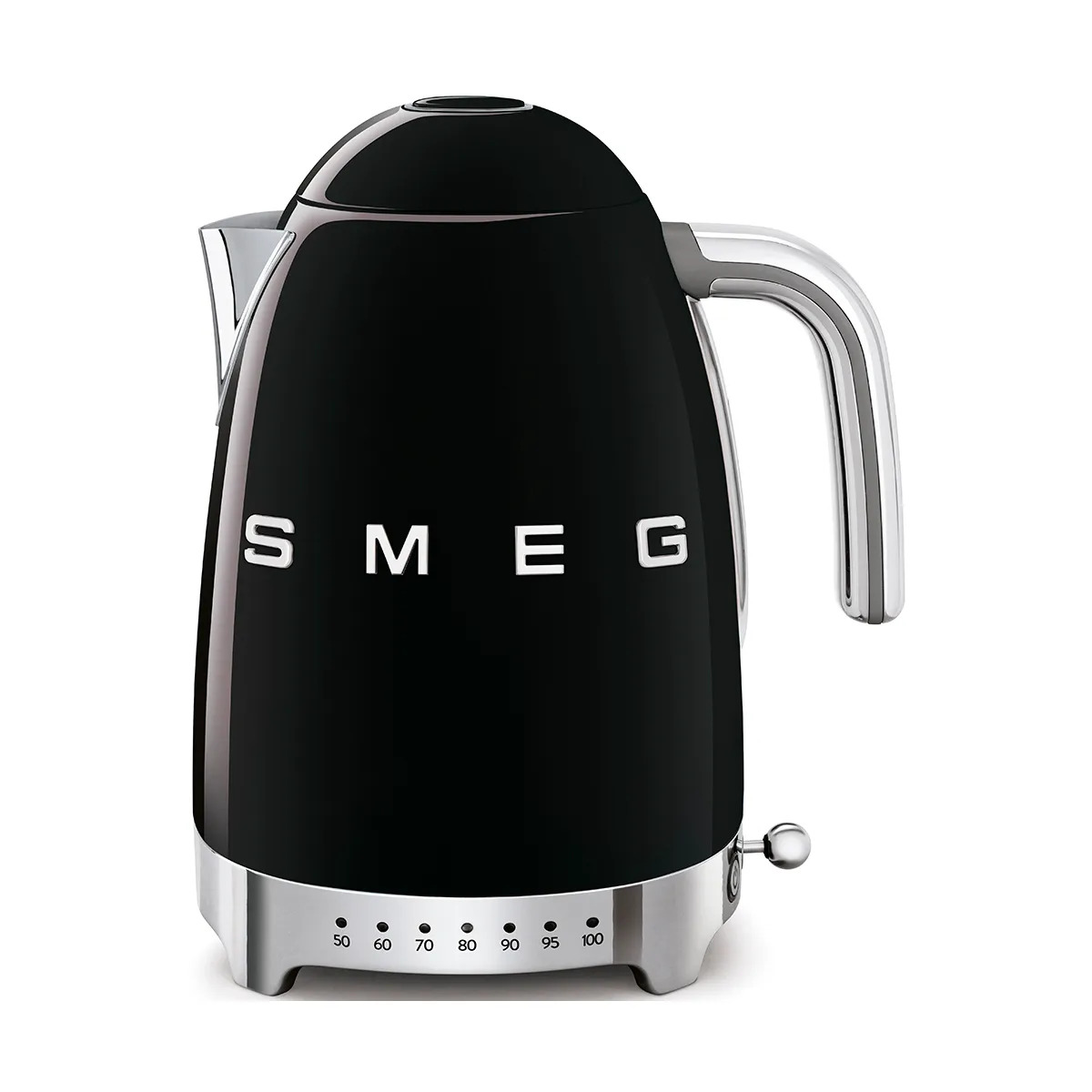 Smeg Smeg 50's Style elkedel med variabel temperatur 1,7 L Sort