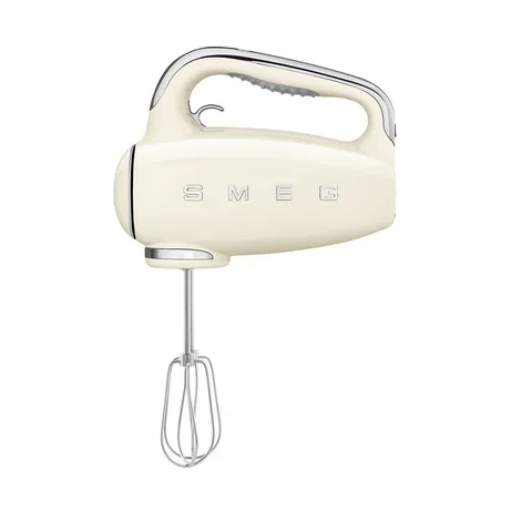 Smeg 50''s Style Håndmikser HMF01CREU Creme, Håndmixer, Cremefarvet, Mikse, 1,5 m, Knapper, Aluminium